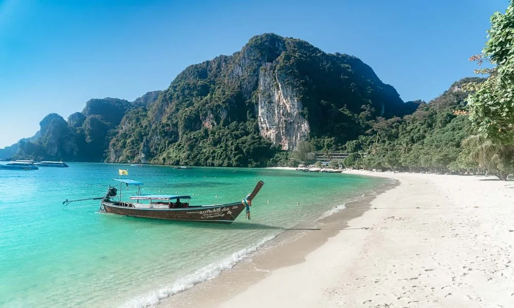 Disfrutar el paisaje en Phi Phi Don