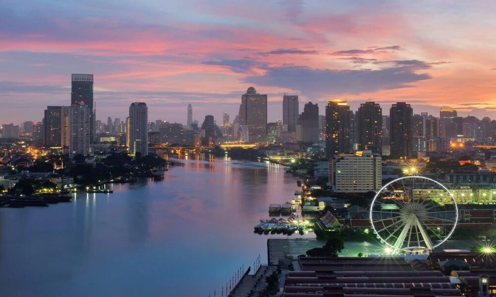 La ciudad de Bangkok-