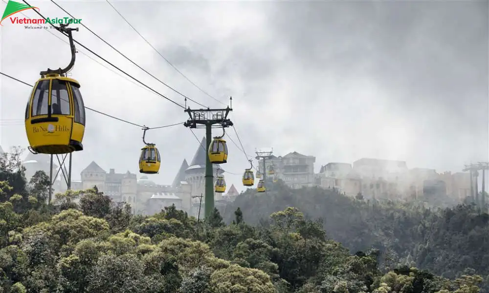 Teleférico en Ba Na Hills