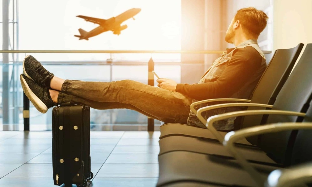 Apoyar en su cancelacion de avion