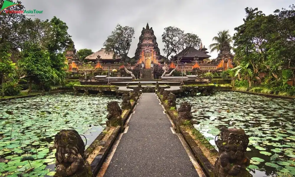 La belleza de templos Indonesia