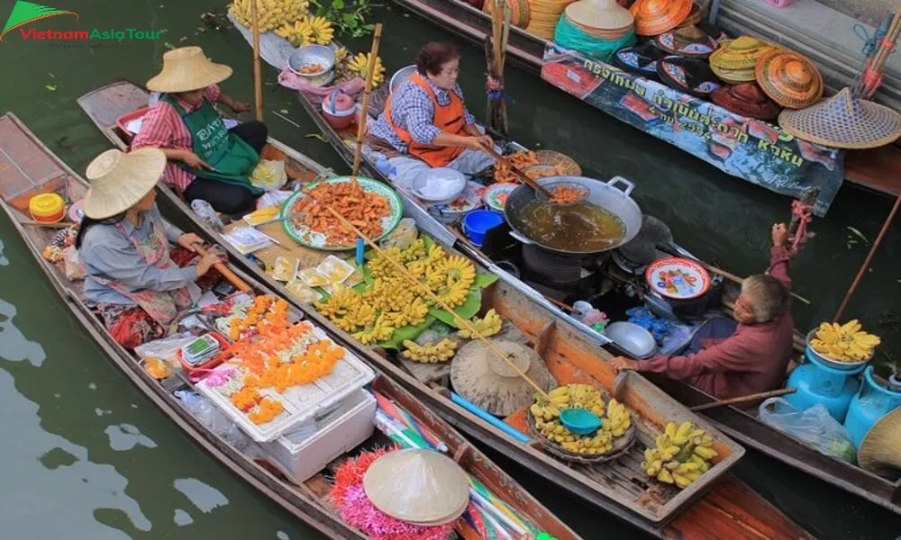 Mercado Flotante de Damnoen Saduak