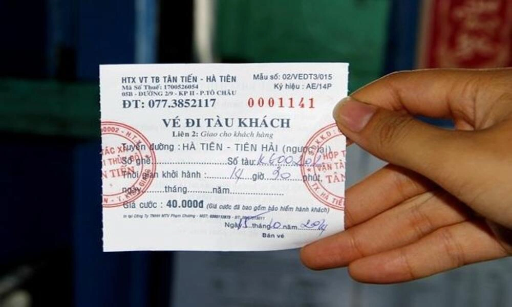 Billetes del tren