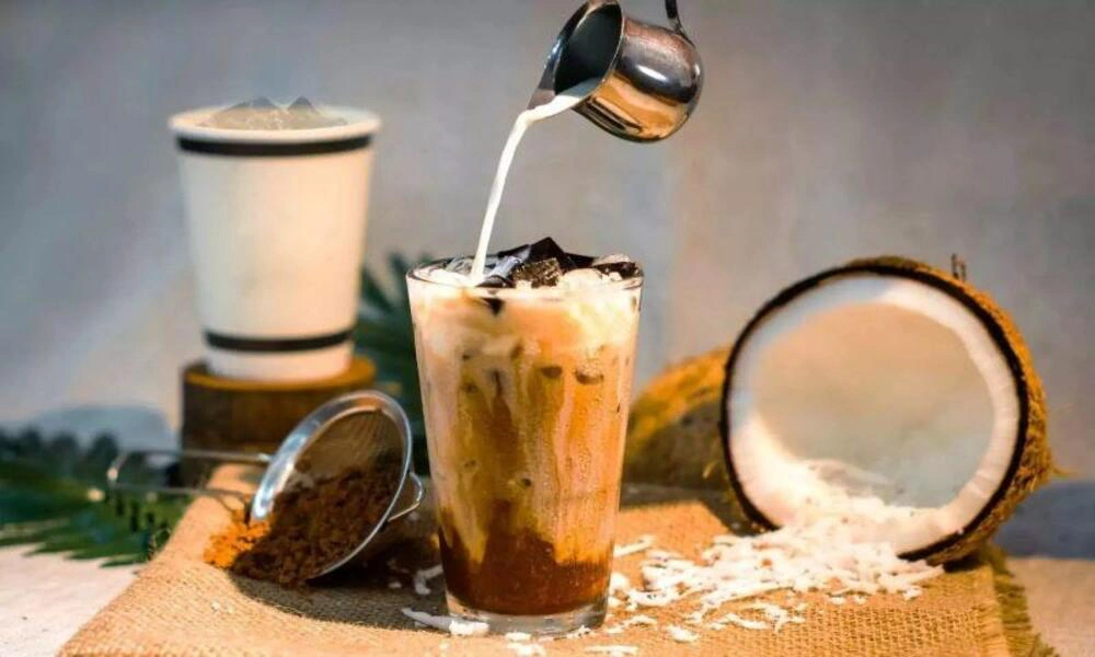 Café con agua de coco
