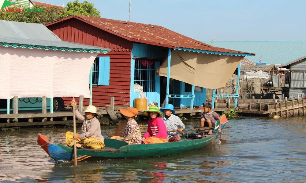 El estilo de vida tradicional en Tonle Sap