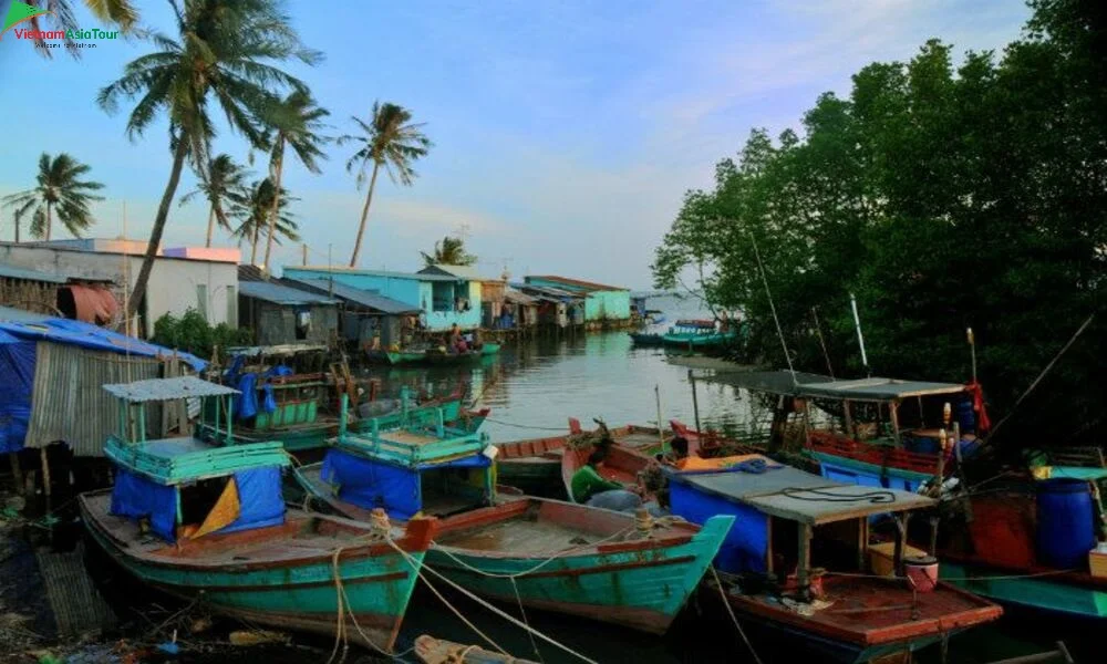 El pueblo pesquero de Ham Ninh