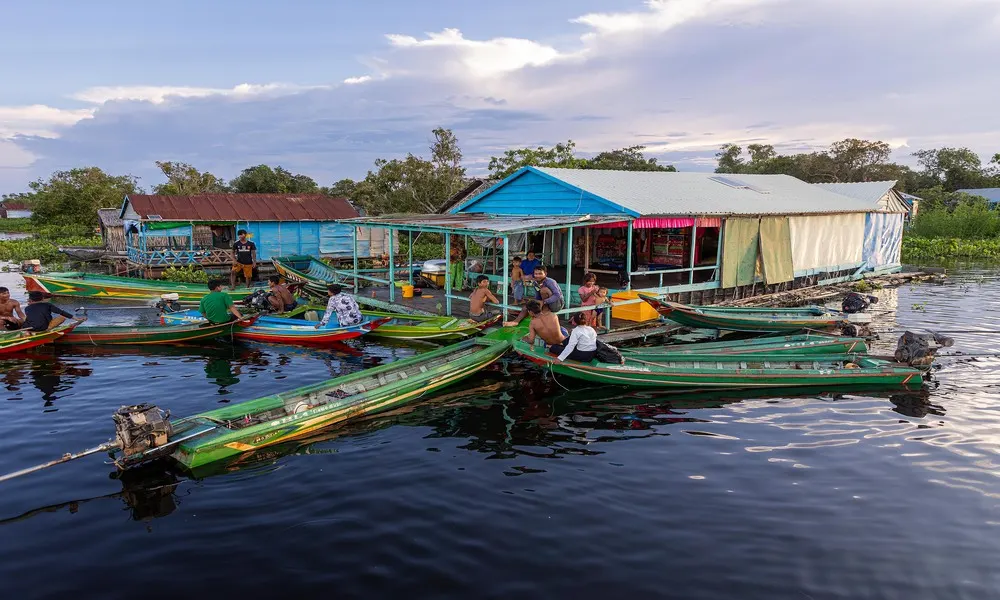 Estilo de vida tradicional en Tonle Sap