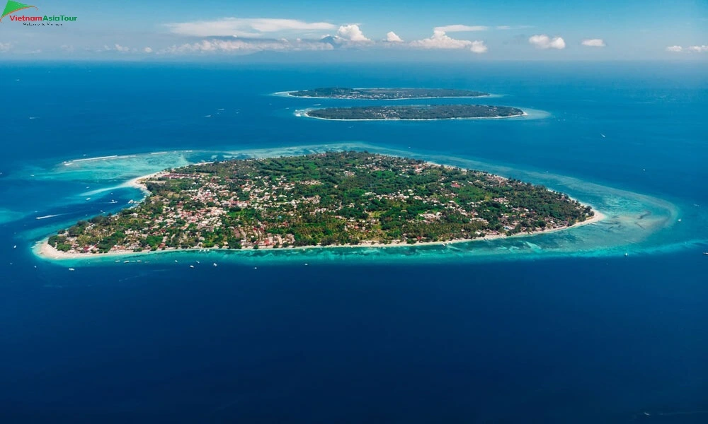 Gili Trawangan desde la vista alta