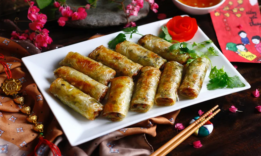Rollito - comida tradicional de Vietnam