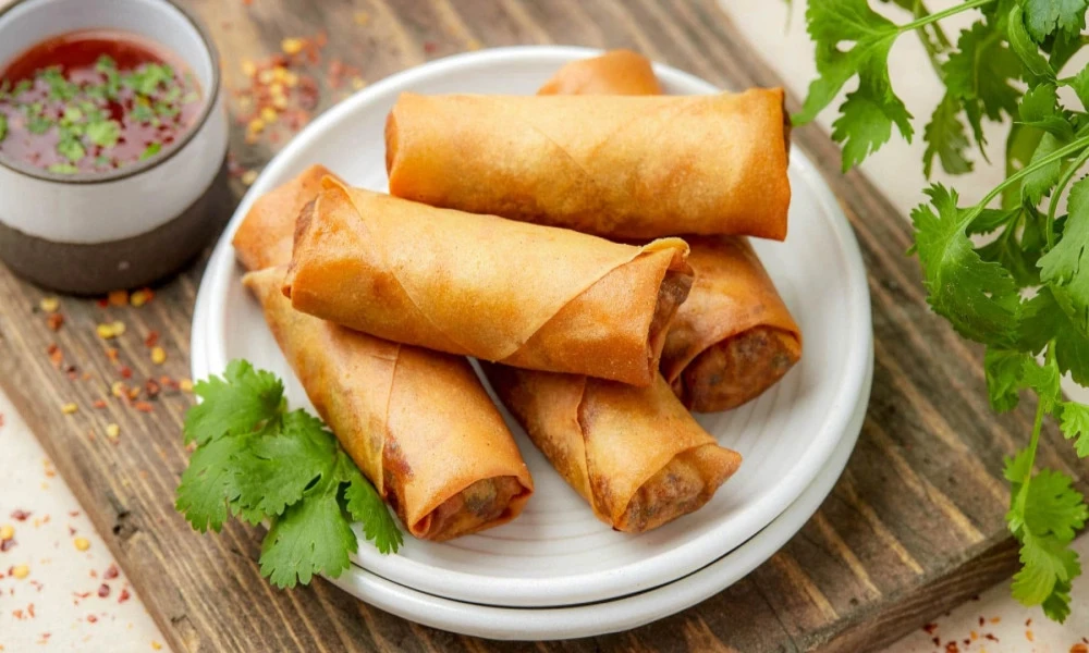 Rollitos de primavera muy deliciosos
