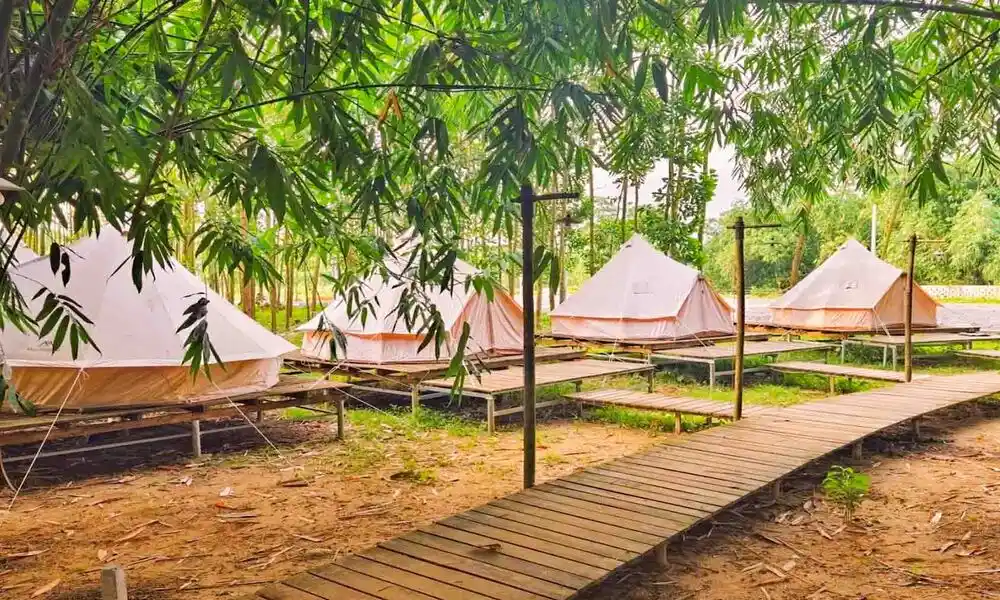 El camping en Doi Inthanon Tailandia