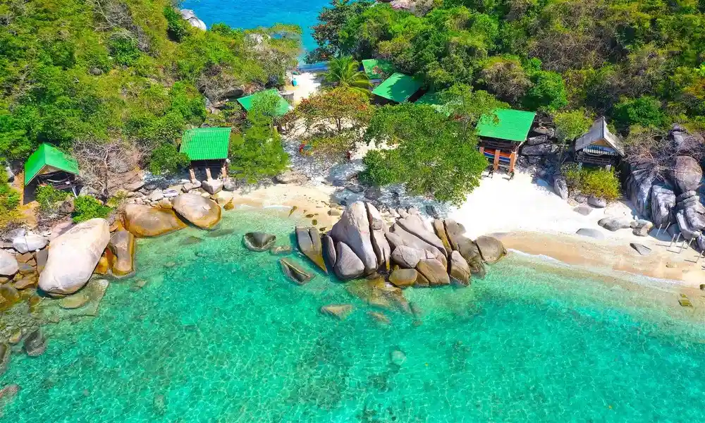 Koh Tao en el tiempo favorable