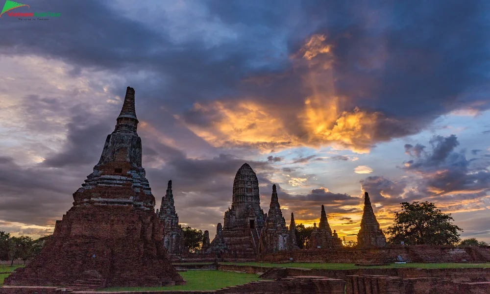 La antigua capital en Tailandia