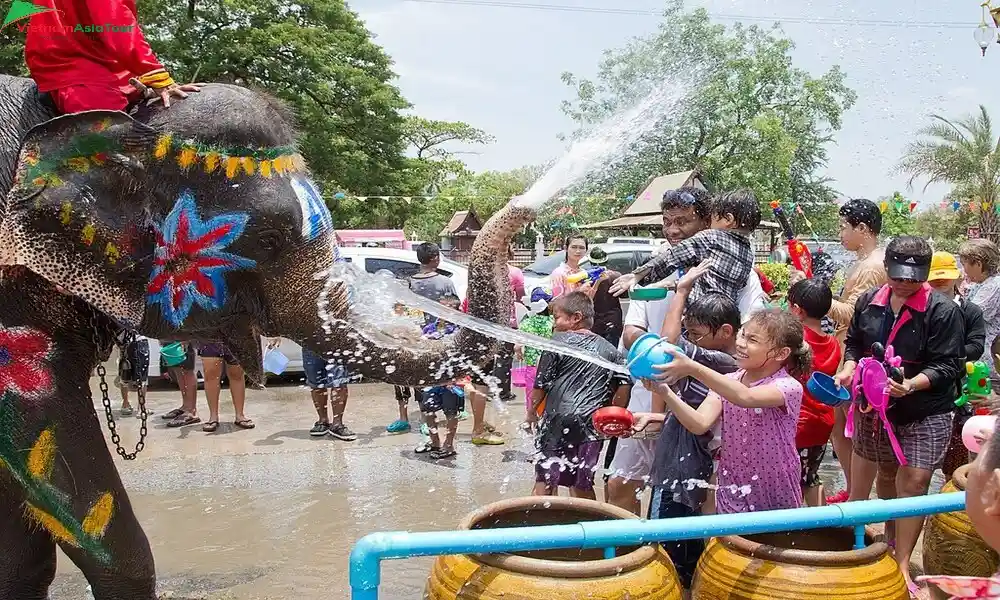 Songkhran en Koh Samui