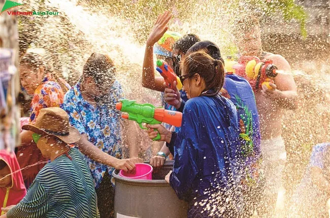 Festival Songkran, la danza del agua