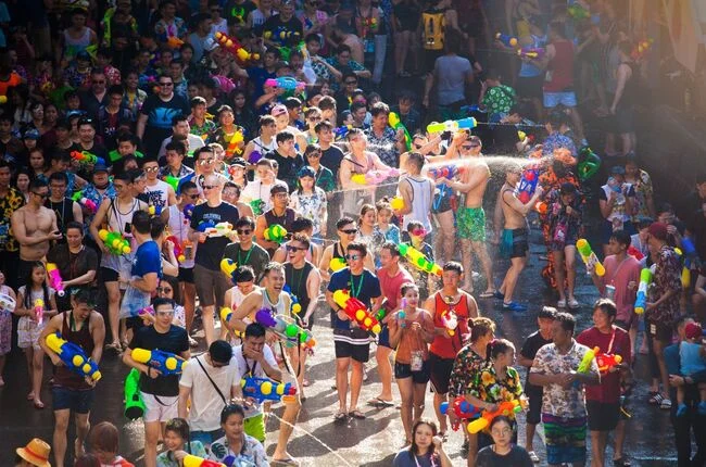 Festival Songkran, la danza del agua