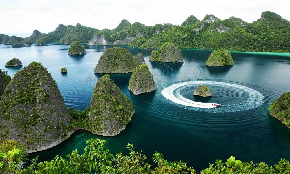 Hace buen tiempo en Raja Ampat