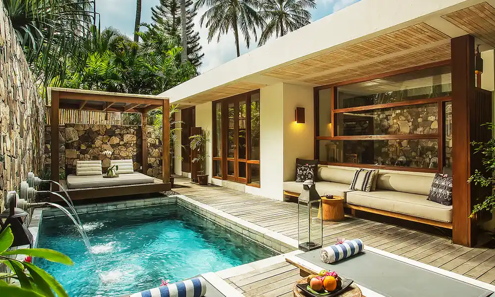 Jeeva Santai Villas - Habitación junto al mar
