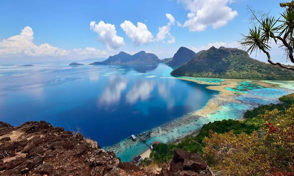 Paisaje de Borneo