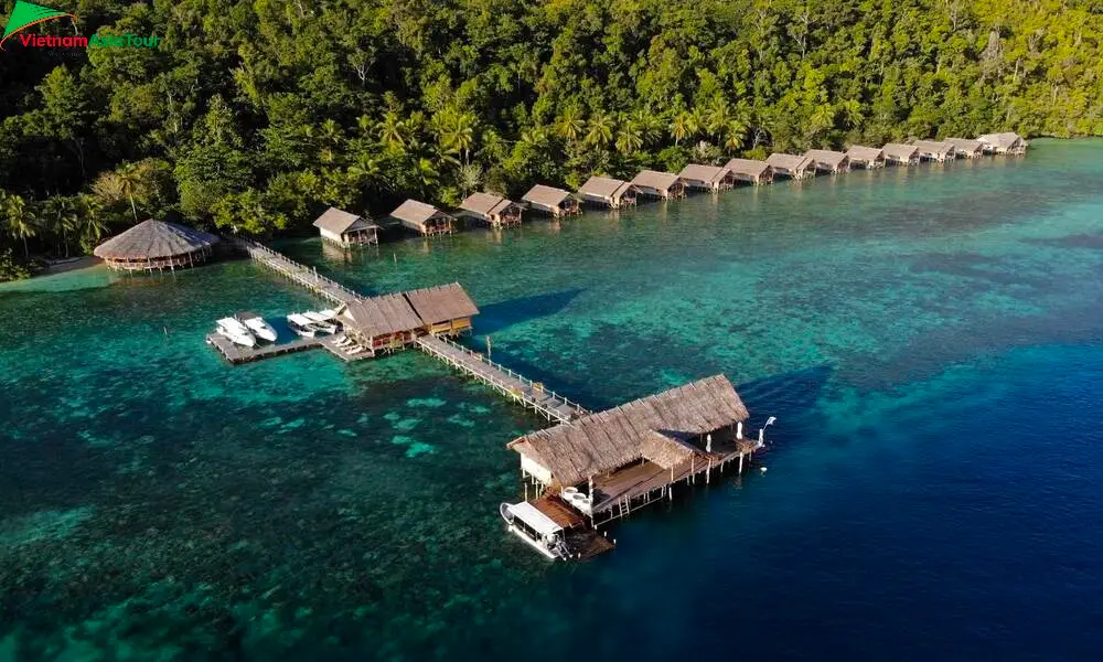 Raja Ampat desde vista alta