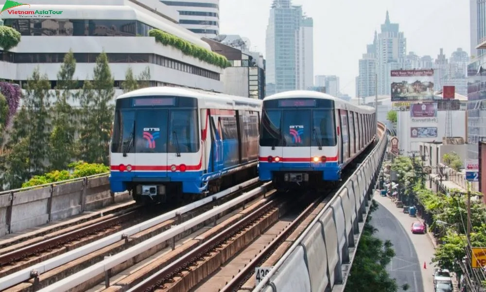 Tomar el BTS Skytrain