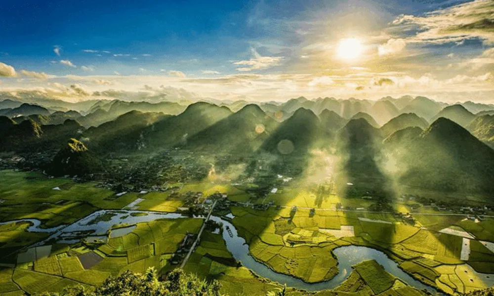 Hace buen tiempo en Vietnam