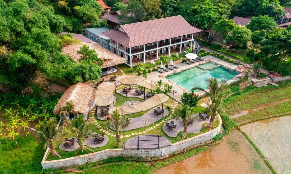 Sol Bungalows Resort desde arriba