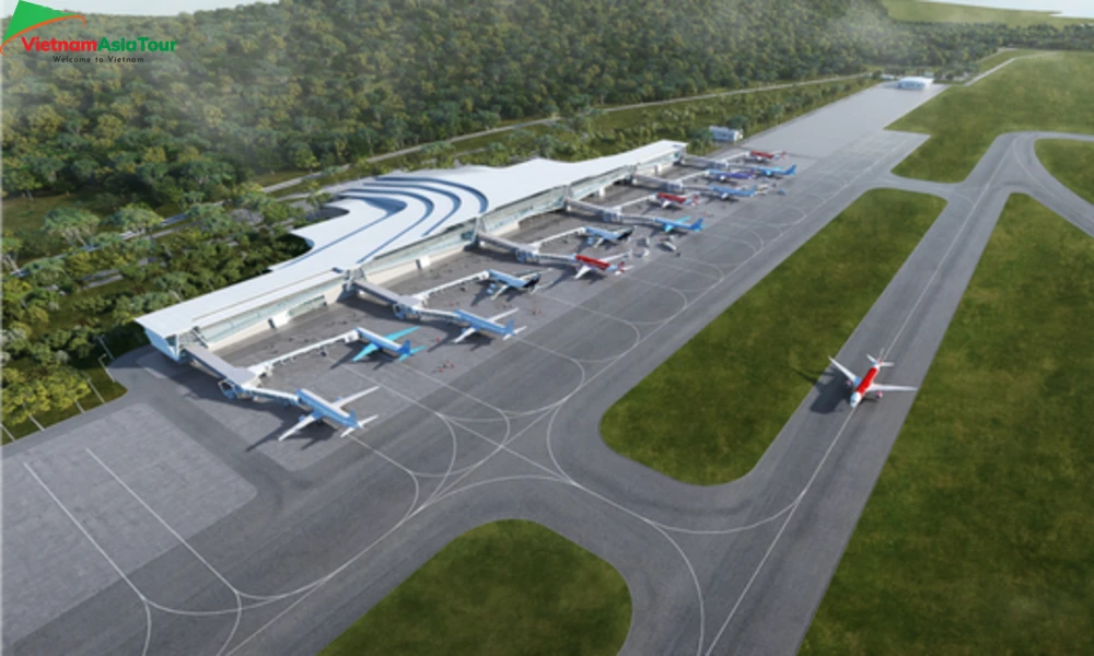 El aeropuerto de Sihanoukville - Camboya