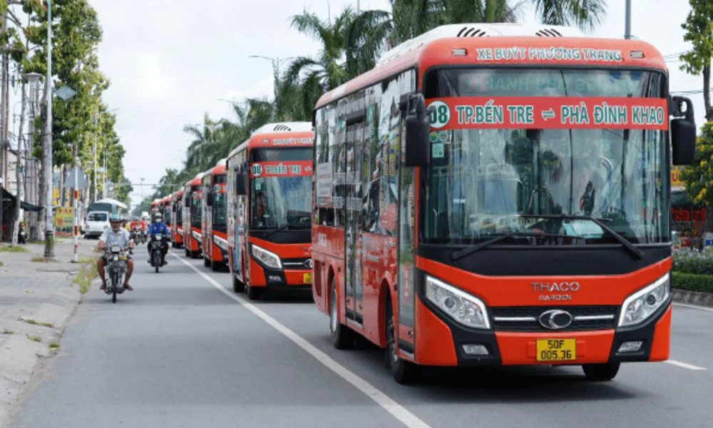 Ir a Ben Tre en autobús