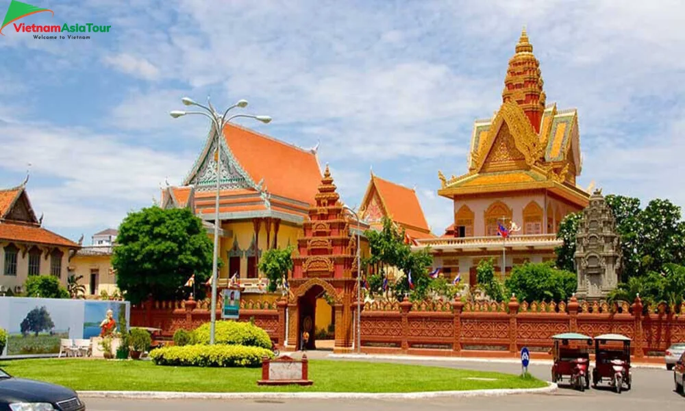 La capital de Camboya - Phnom Penh