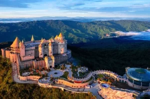 Perdido en Europa, en la cima de la montaña