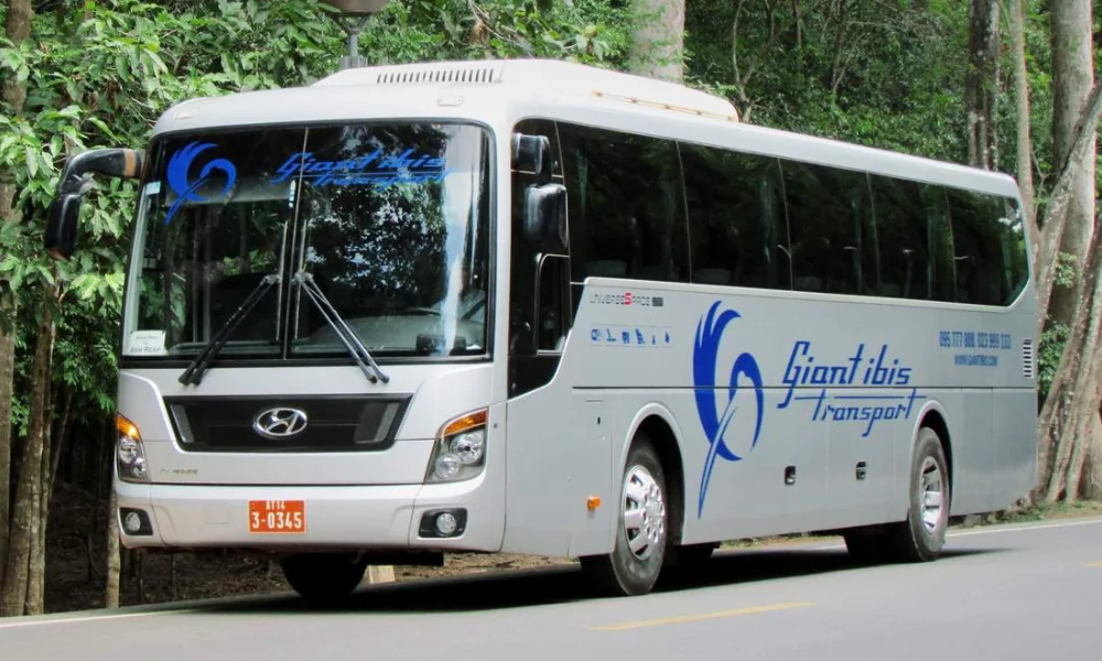 Autobus ir a Sihanoukville