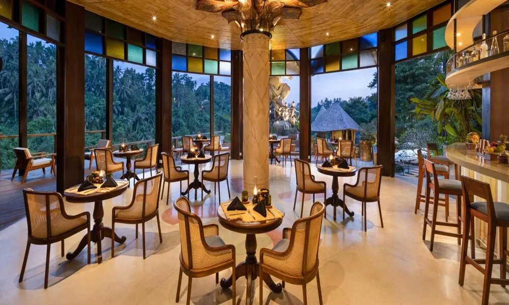 Kepitu Restaurant at The Kayon Jungle Resort