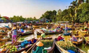 Mercado flotante Cai Rang