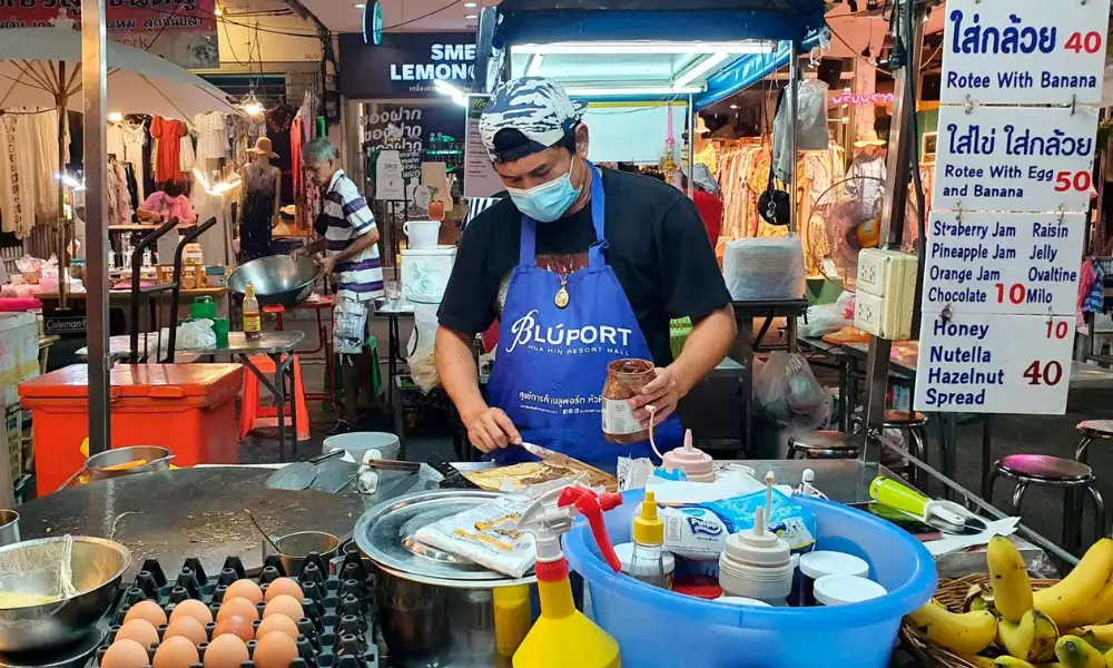 Mercado nocturno Hua Hin 