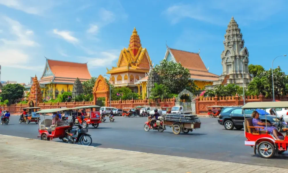 El bullicio de Phnom Penh