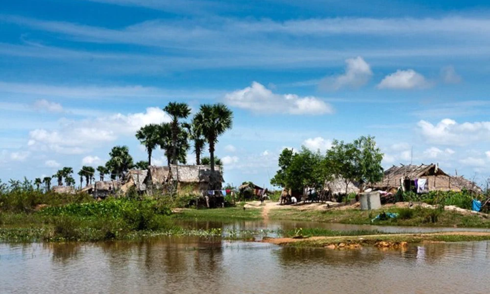 Experimentar en las zonas rurales en Camboya