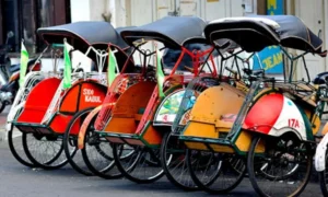 Becak - triciclo tradicional