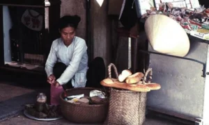 Bocadillo tradicional de Saigón en los viejos tiempos
