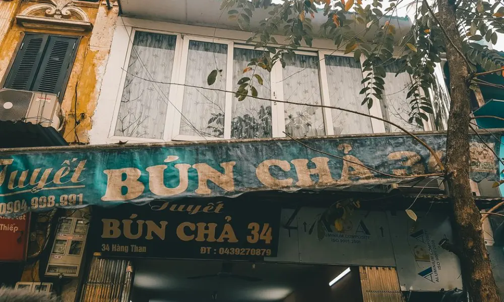 Bun cha Tuyet en 34 Hang Than