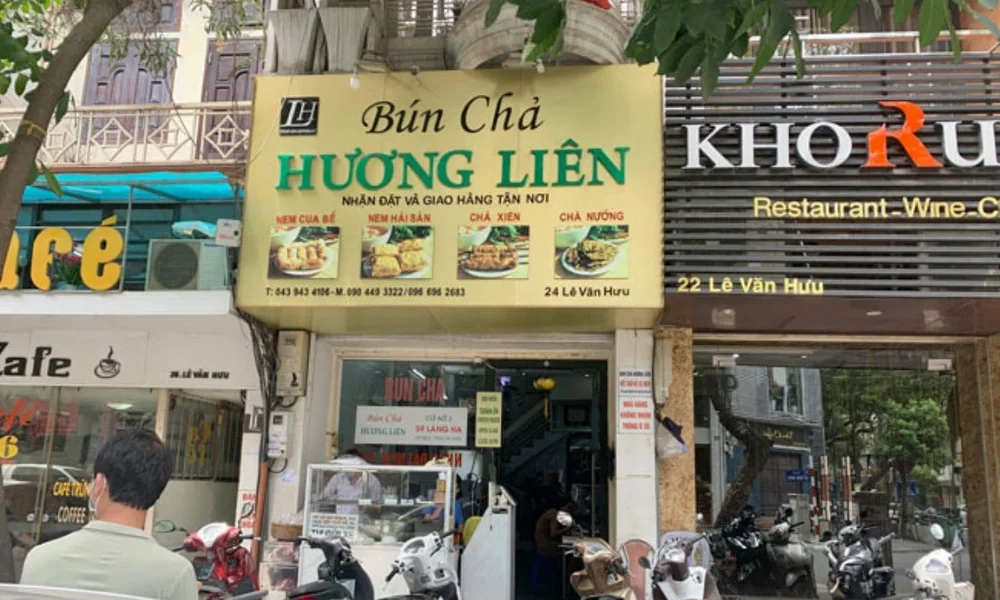 Bun cha de Huong Lien