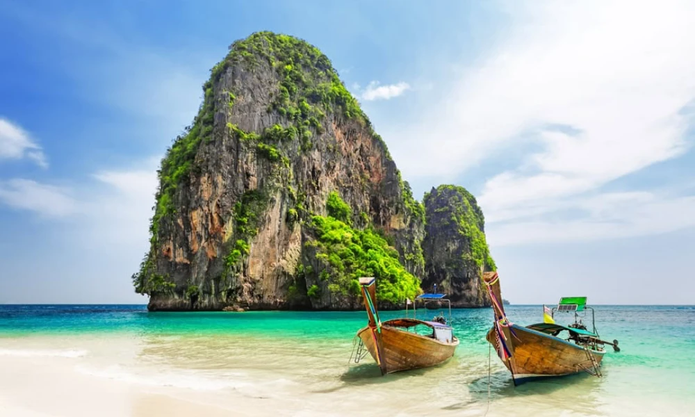 Estación seca en la isla Samet