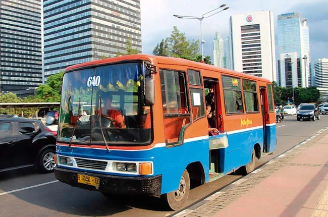 Opciones de transporte en Indonesia