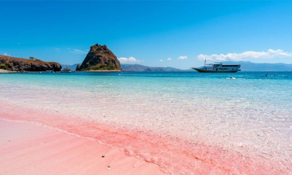 No deberías llevar arena rosa como recuerdo