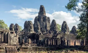Gigantescos rostros de piedra de Angkor Thom