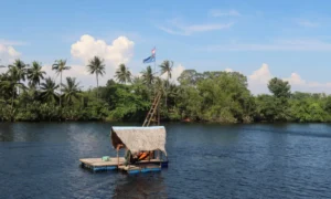 La pintoresca ciudad costera de Krong Kampot