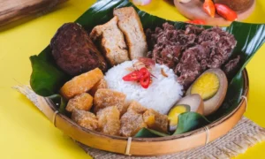 Comida callejera de Gudeg
