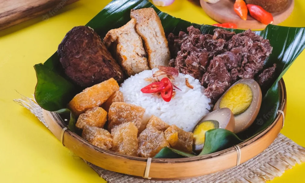 Comida callejera de Gudeg